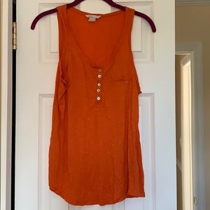 Orange tank top